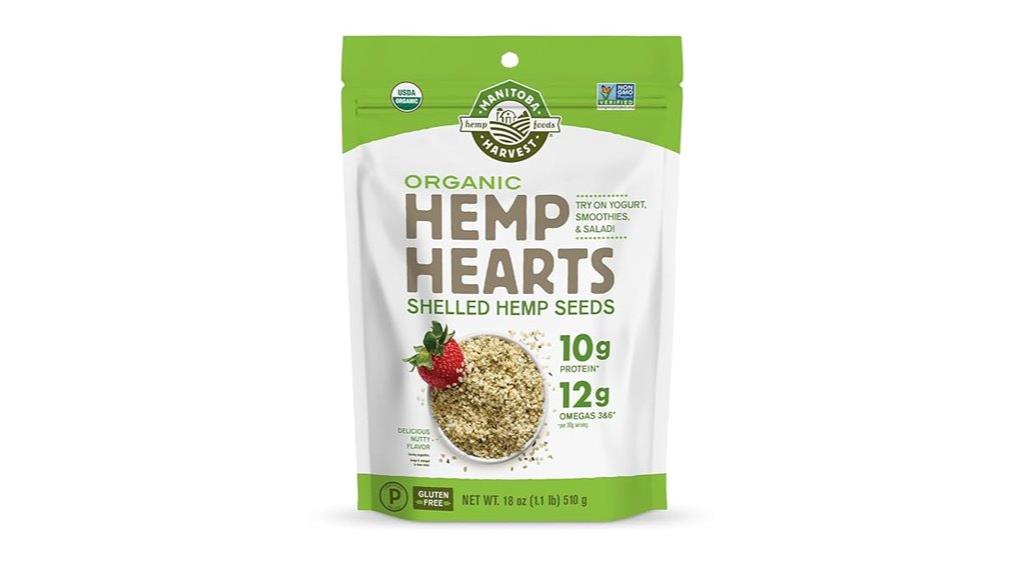 organic hemp seeds 18oz