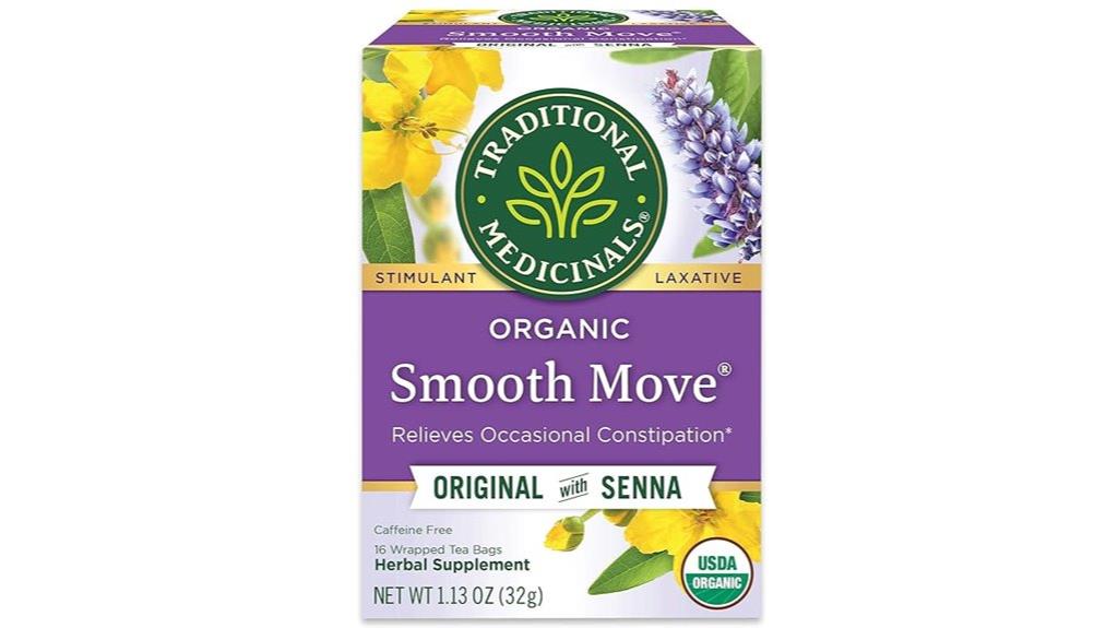 organic herbal laxative tea