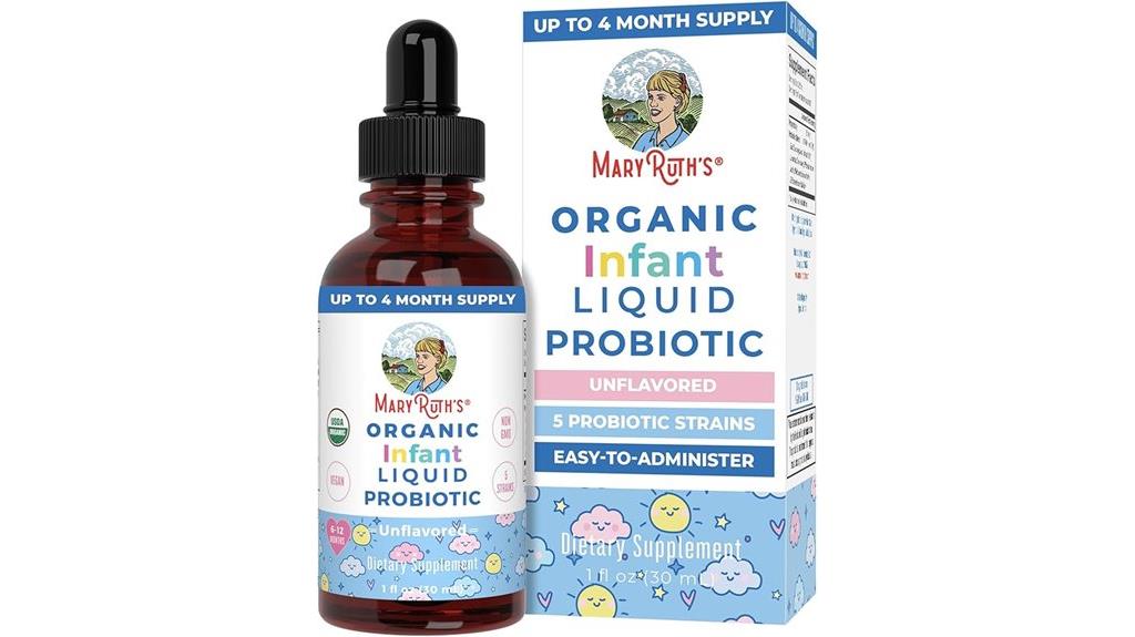 organic infant probiotic drops