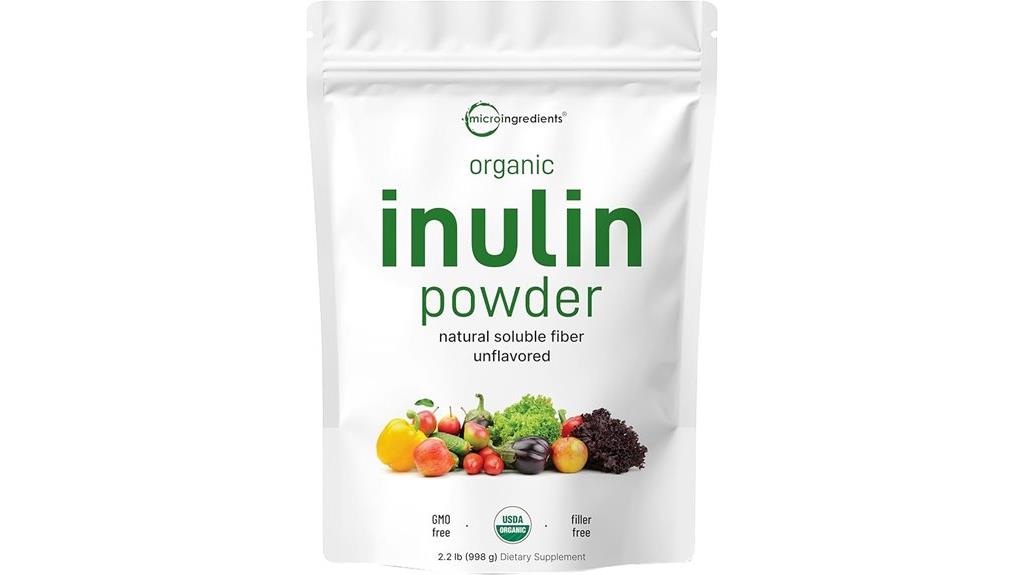 organic inulin fiber powder