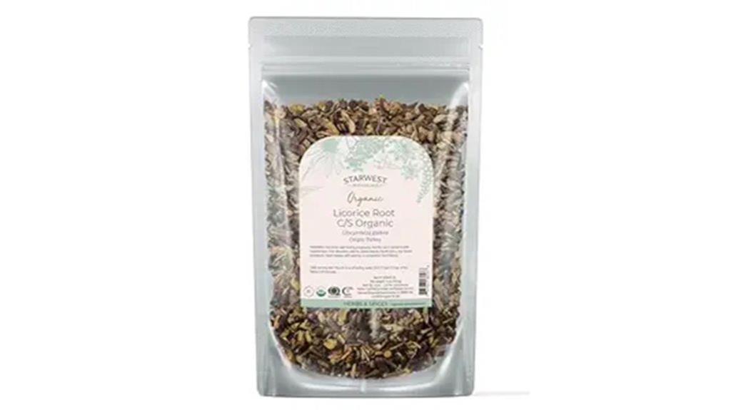 organic licorice root supply