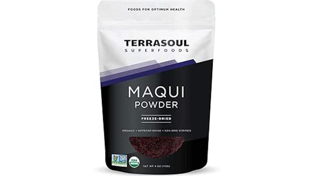 organic maqui berry powder