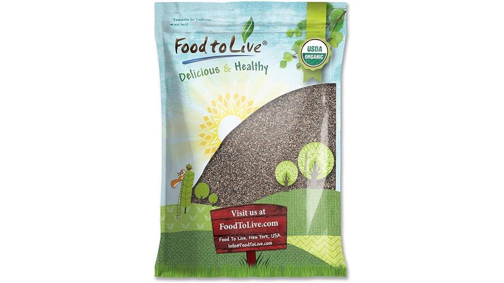 organic non gmo black chia