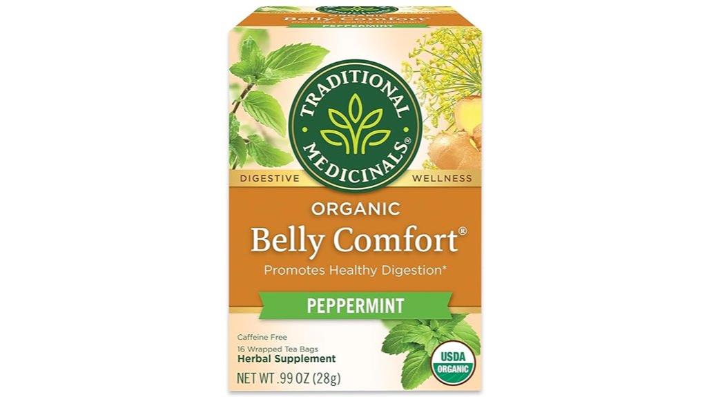 organic peppermint tea bags