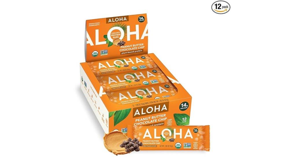organic plant protein bars