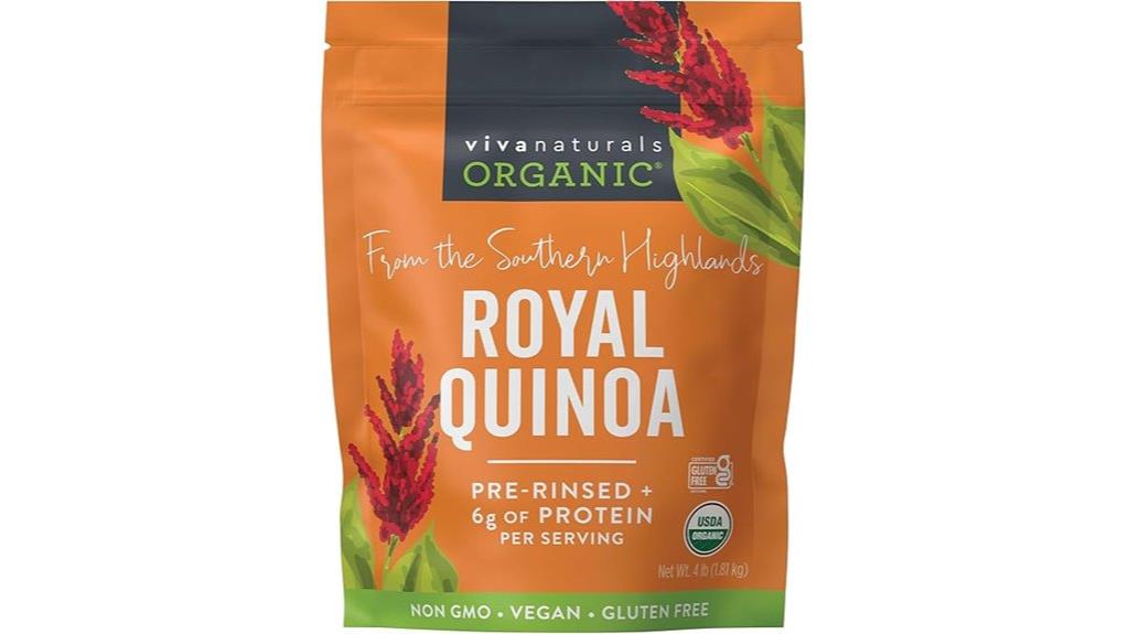 organic quinoa four pounds