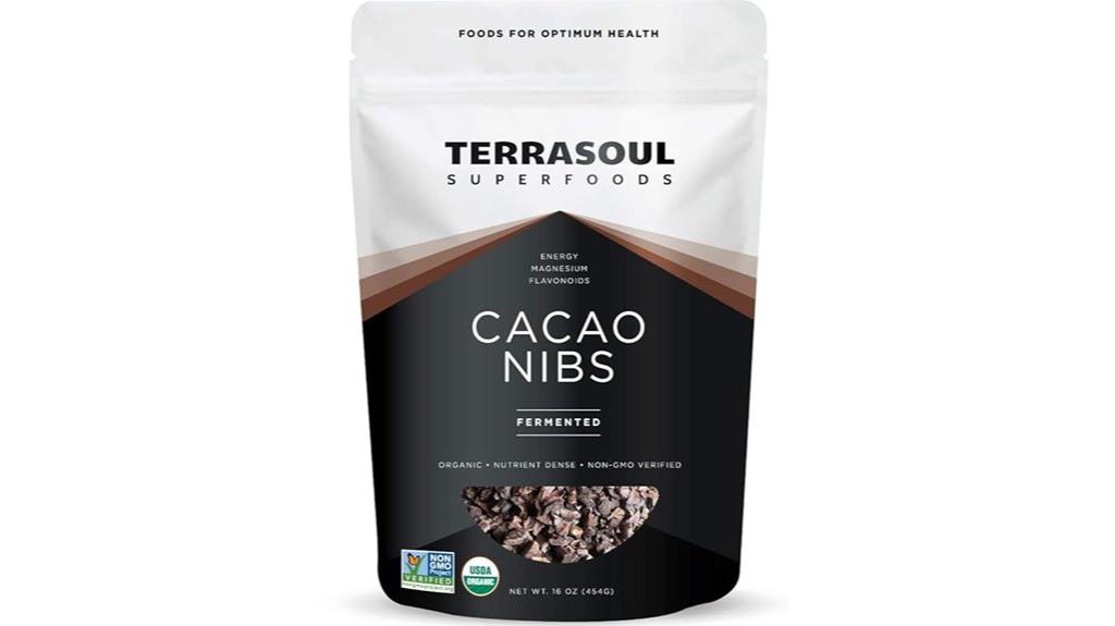 organic raw cacao nibs