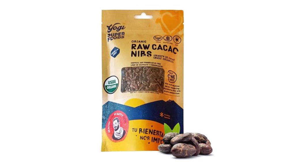 organic raw cacao nibs
