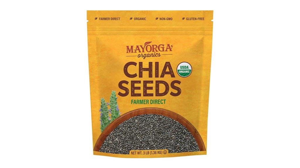 organic raw chia seeds