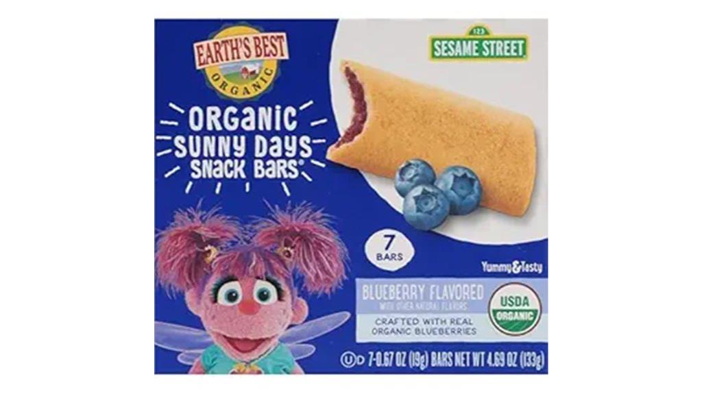 organic sesame street snacks