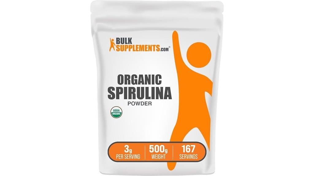 organic spirulina powder 500g