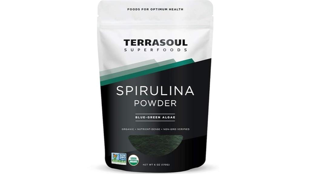 organic spirulina powder 6 oz