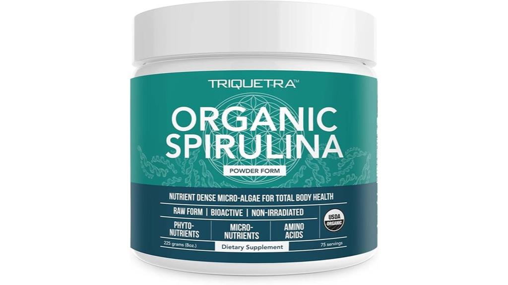 organic spirulina powder 8oz