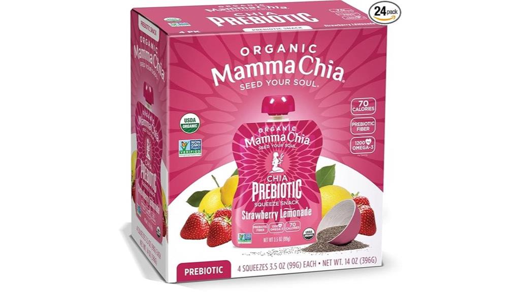 organic strawberry lemonade snack