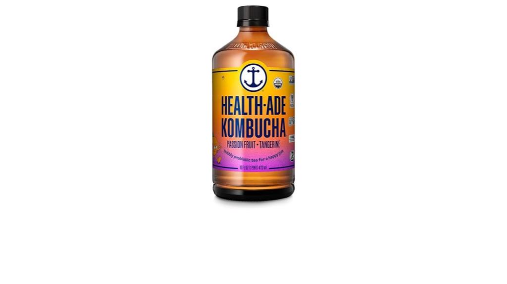 organic tangerine kombucha