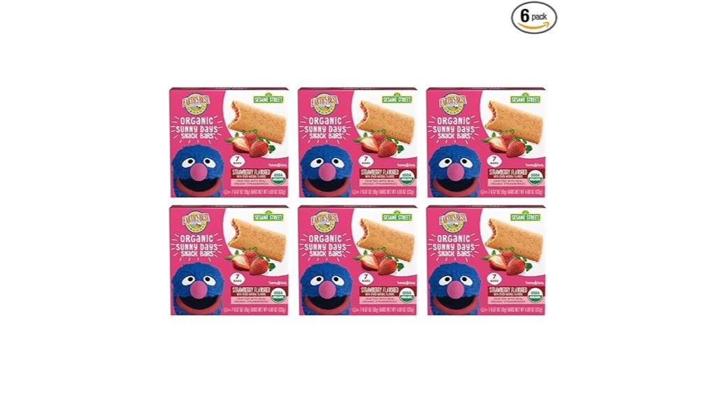 organic toddler snack bars