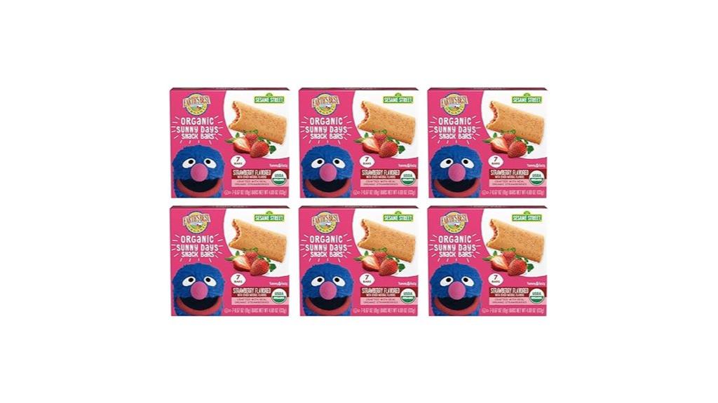 organic toddler snack bars