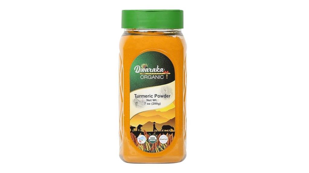 organic turmeric powder 7oz