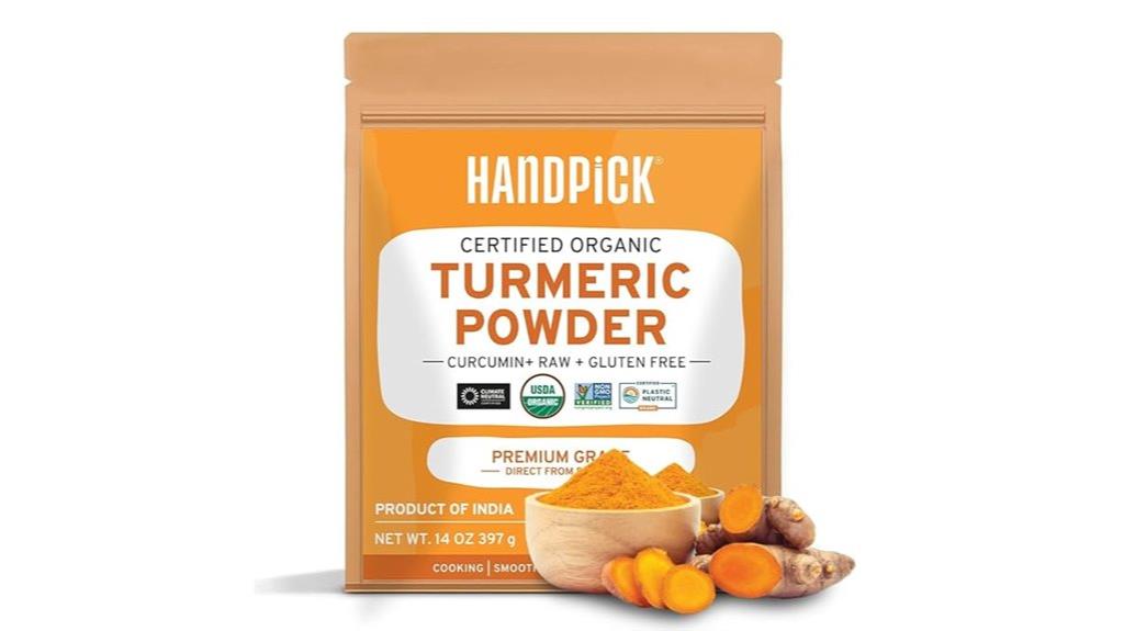 organic turmeric powder