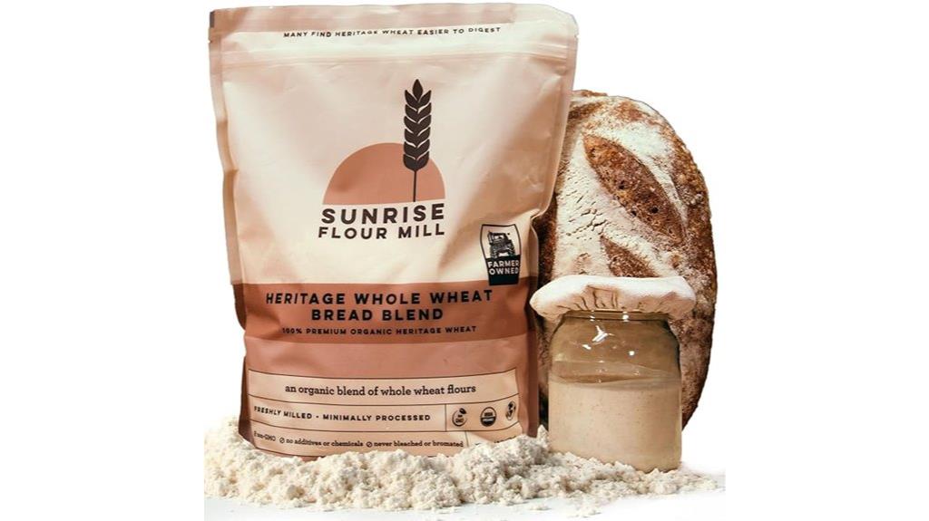 organic whole wheat flour