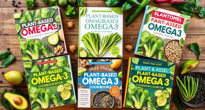 plant based omega 3 cookbooks