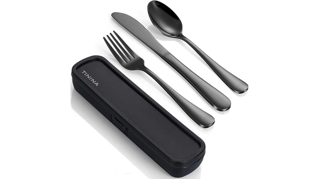 portable stainless steel cutlery