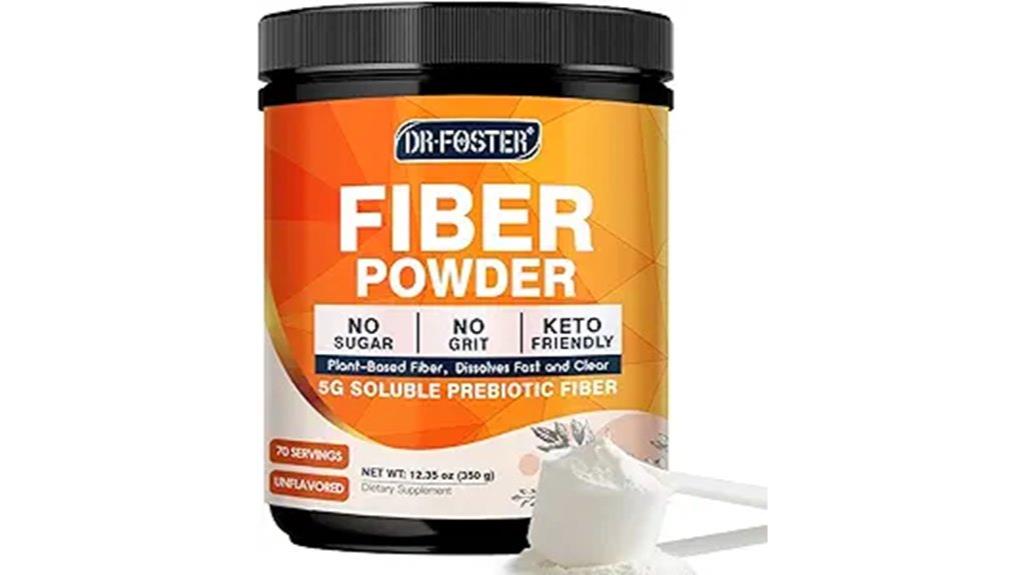 prebiotic fiber powder 70 servings