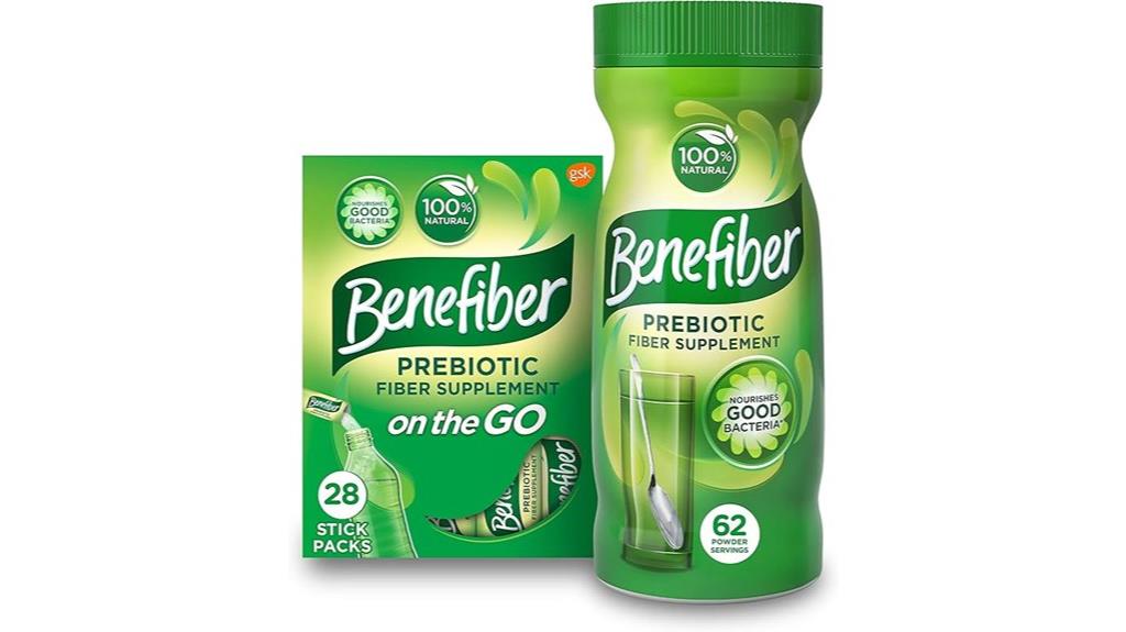 prebiotic fiber supplement sticks