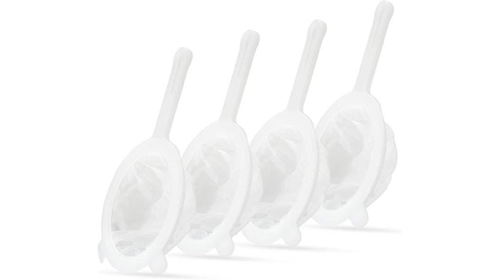 premium 4 piece mesh strainer