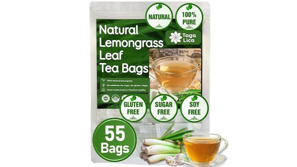 premium lemongrass tea bags