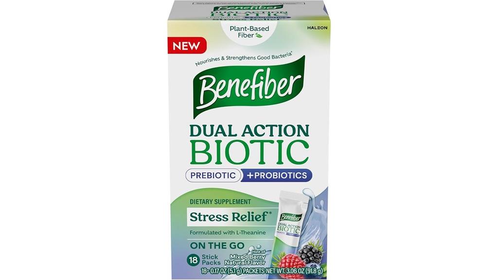 probiotic fiber sticks pack