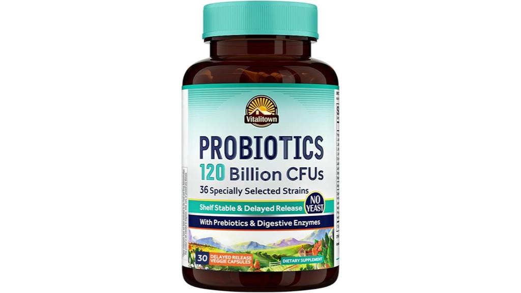 probiotics 120 billion cfus