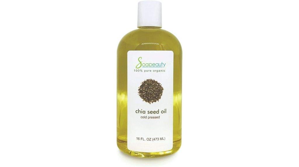 pure cold pressed chia oil