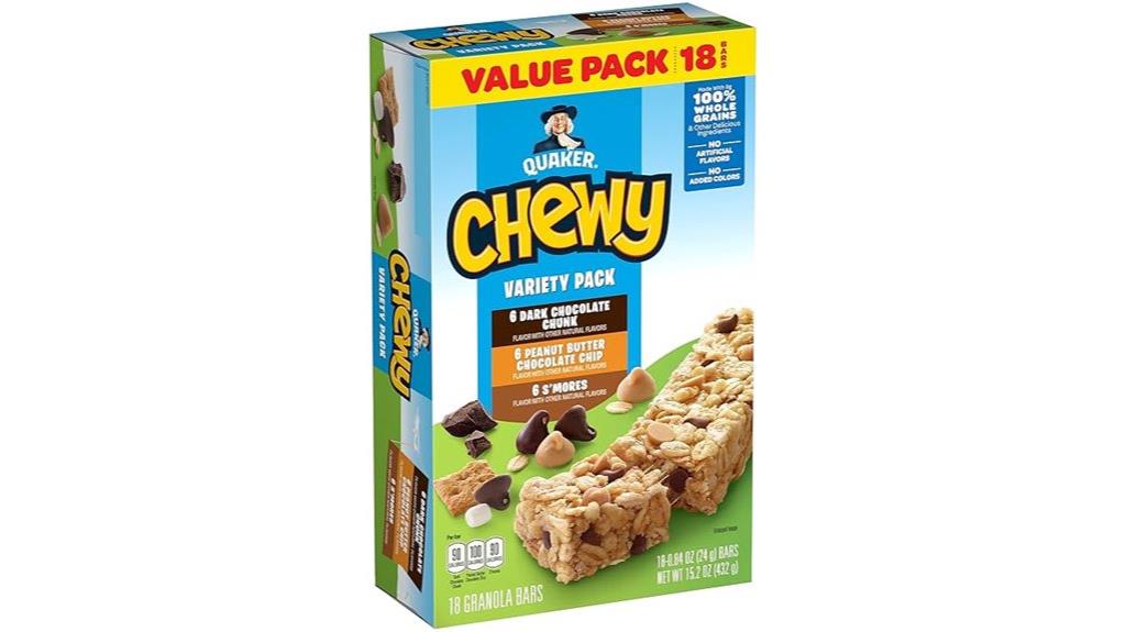 quaker chewy granola bars