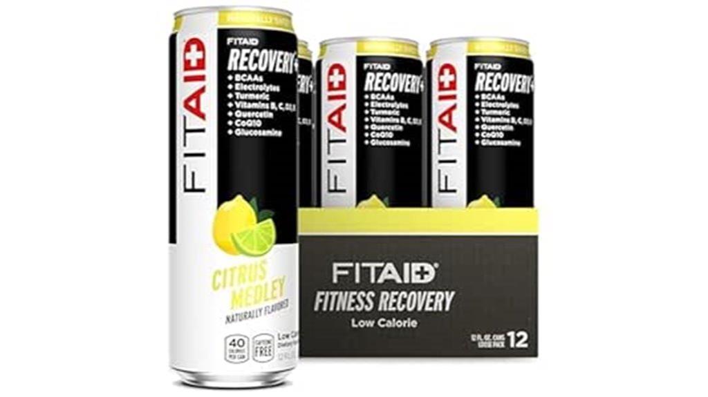 recovery beverage 12 pack cans