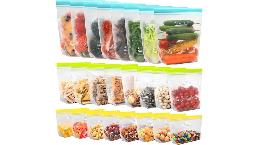 reusable 24 pack food storage