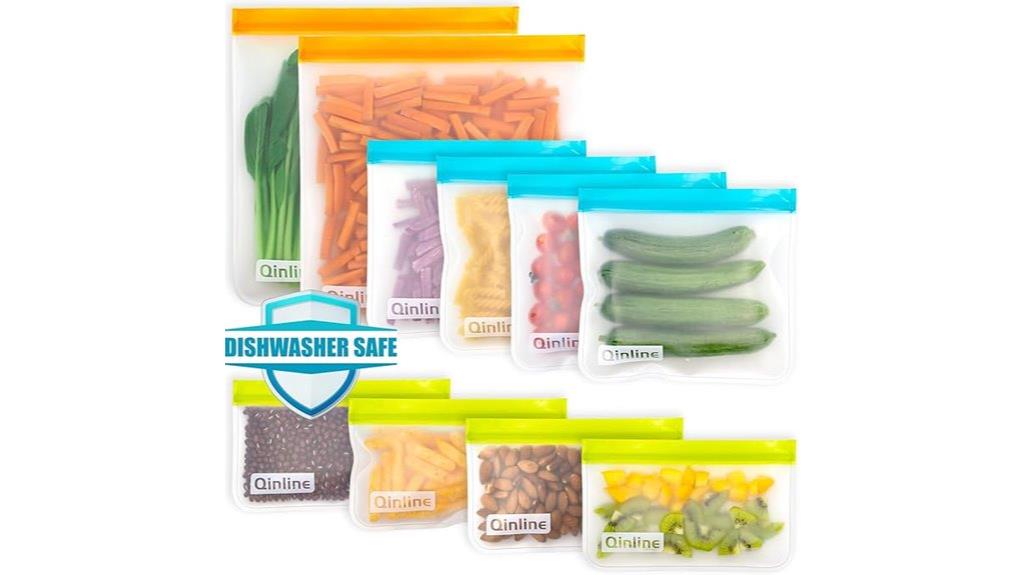 reusable bpa free storage bags