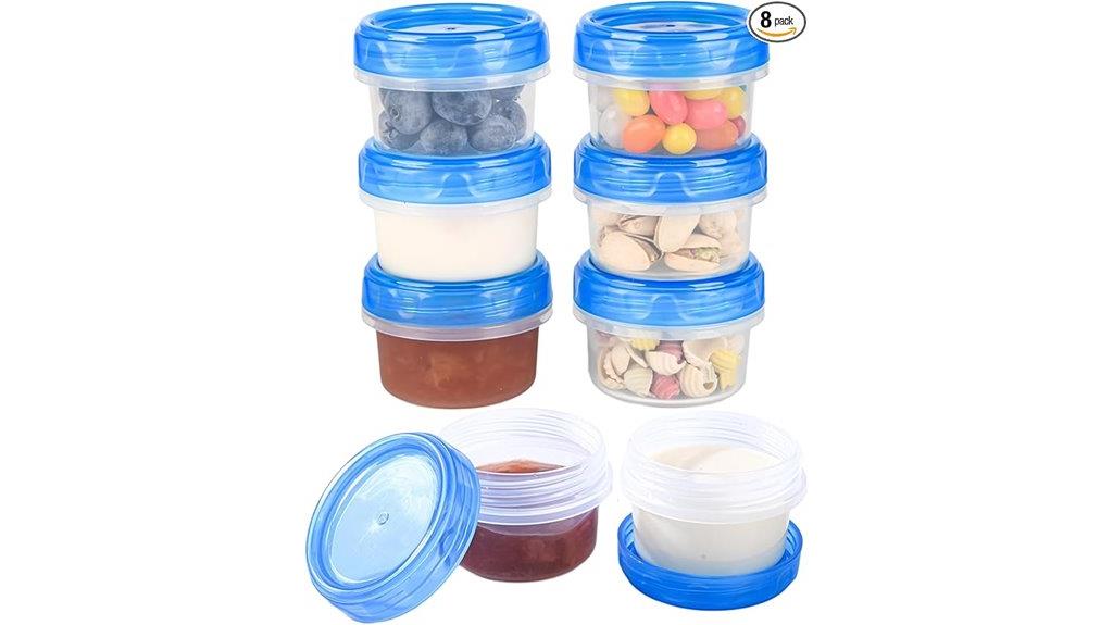reusable leak proof dressing containers