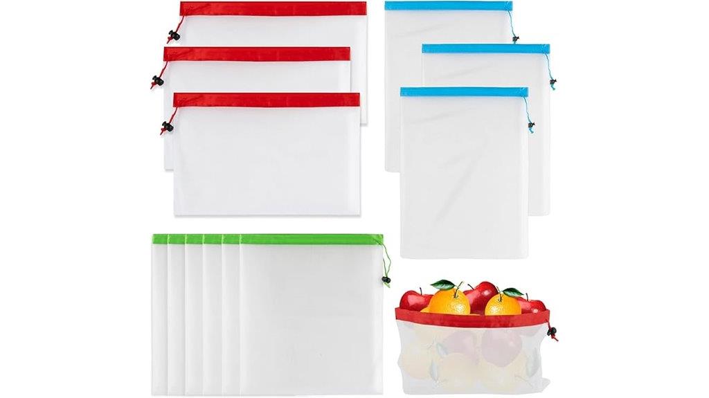 reusable mesh produce bags