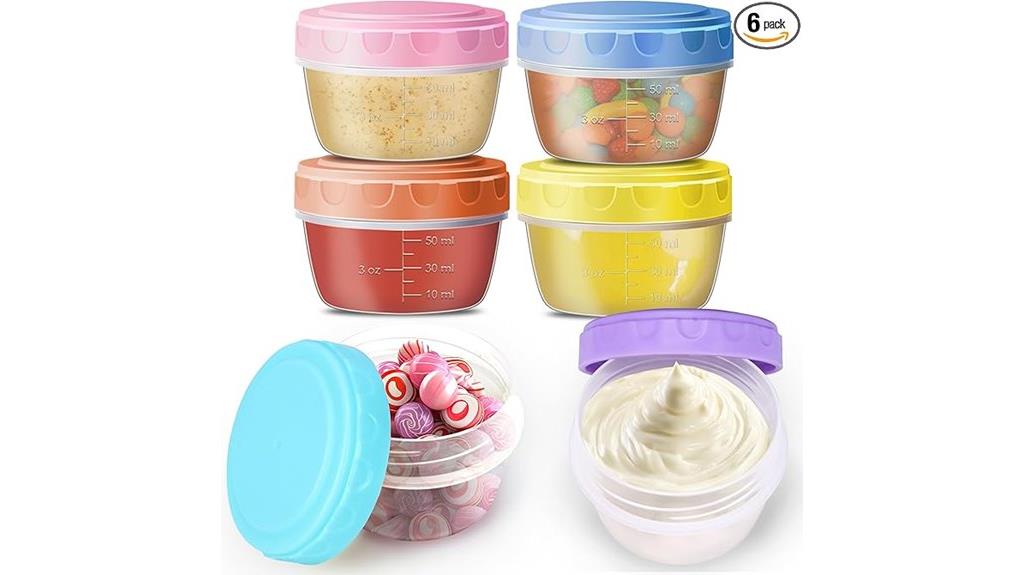 reusable salad dressing containers