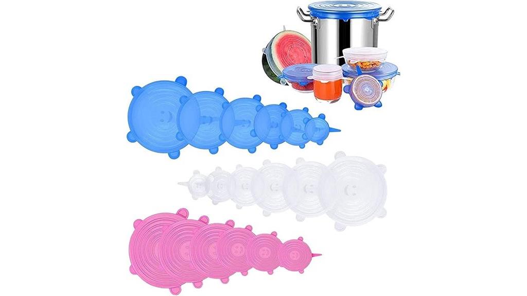 reusable silicone food lids