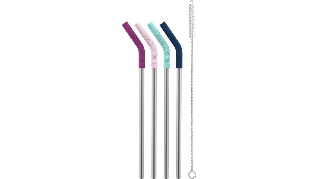 reusable stainless steel straws