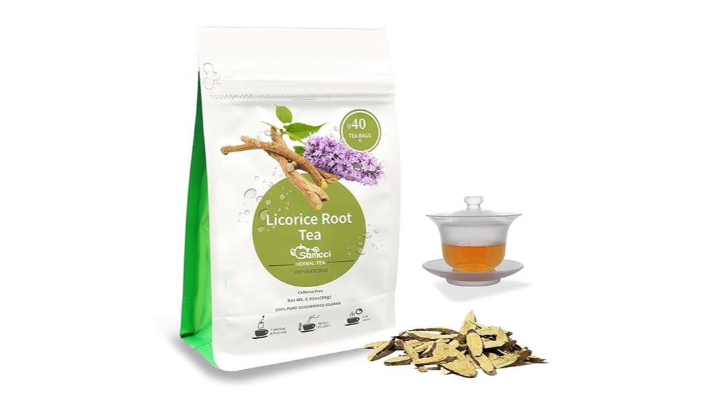 samcci licorice tea bags