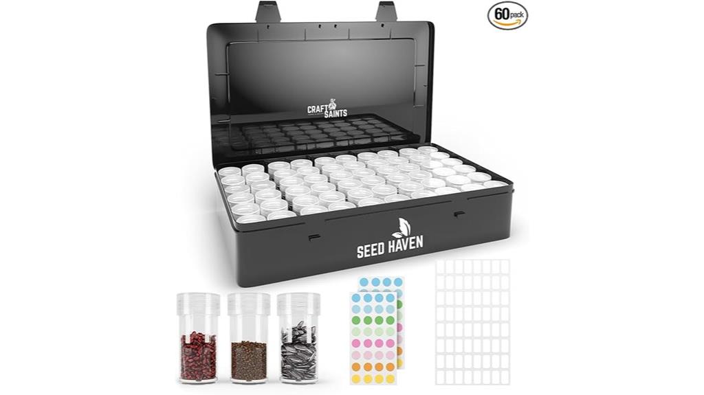 seed storage bottle organizer