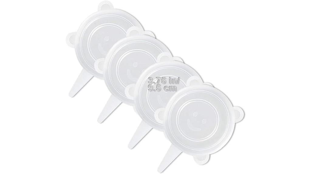 silicone food storage lids