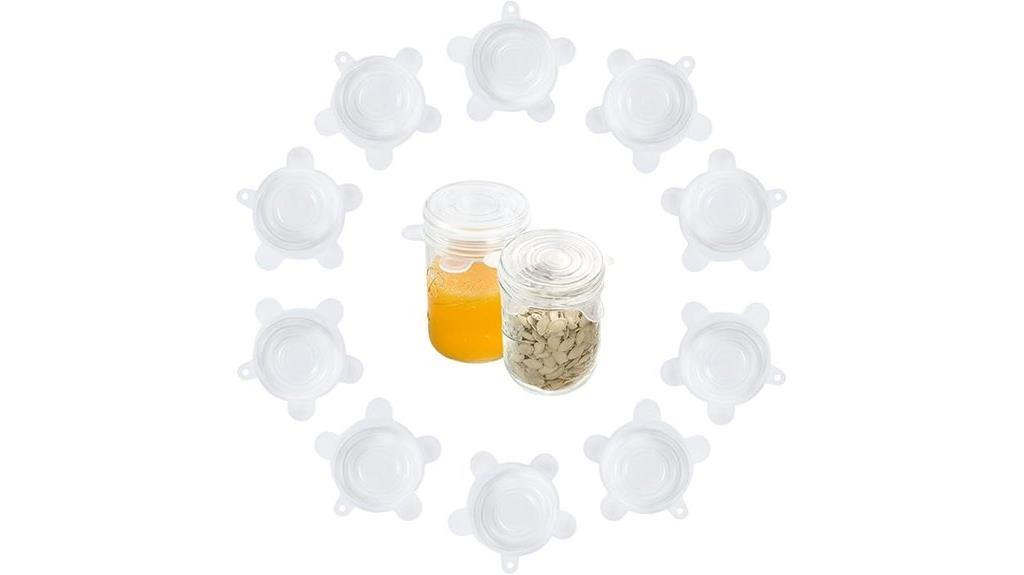 silicone mason jar lids