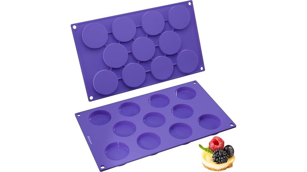 silicone mini muffin pans