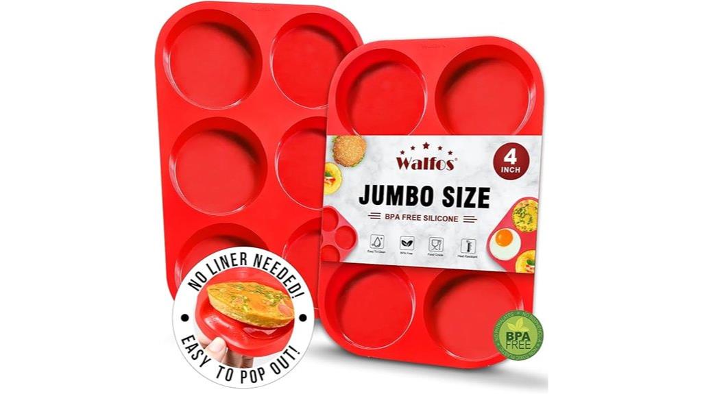 silicone muffin top pans