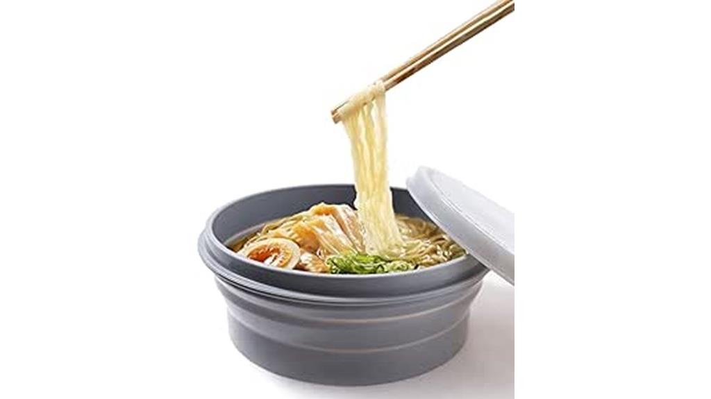 silicone travel bowl lid