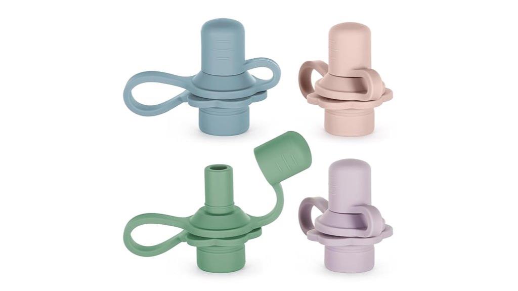 silicone water bottle toppers